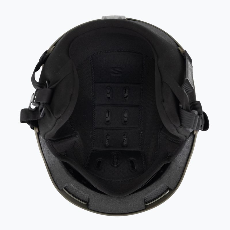 Kask narciarski Salomon Brigade Index olive night 5