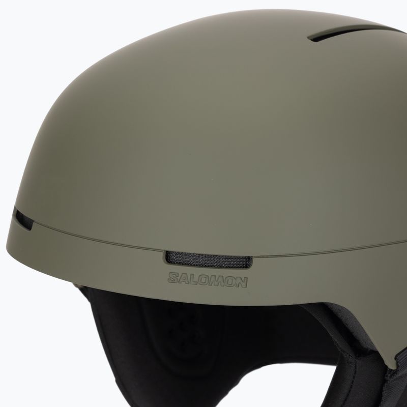 Kask narciarski Salomon Brigade Index olive night 7