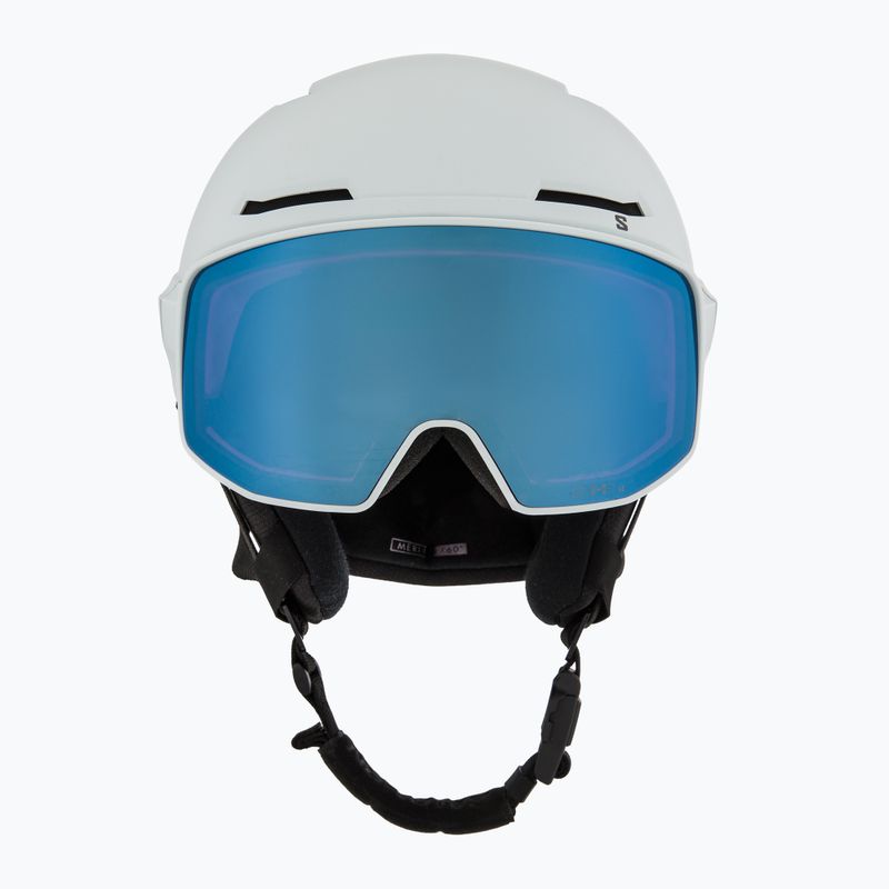 Kask narciarski Salomon Driver Prime Sigma Plus ice flow/sigma sky blue/sigma ice blue 3