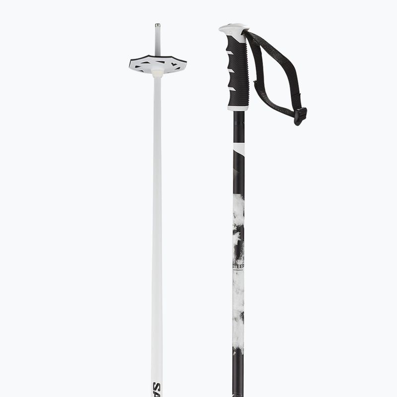 Kije narciarskie Salomon Steep white/black