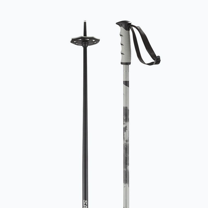 Kije narciarskie Salomon Steep black/grey 3