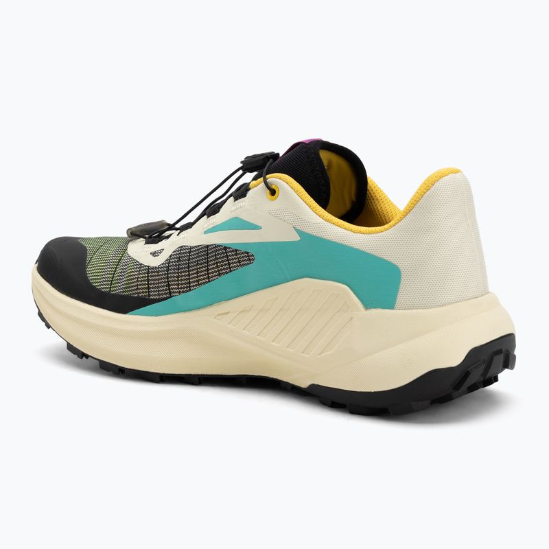 Buty do biegania męskie Salomon Genesis transparent yellow/black/willowherb 3