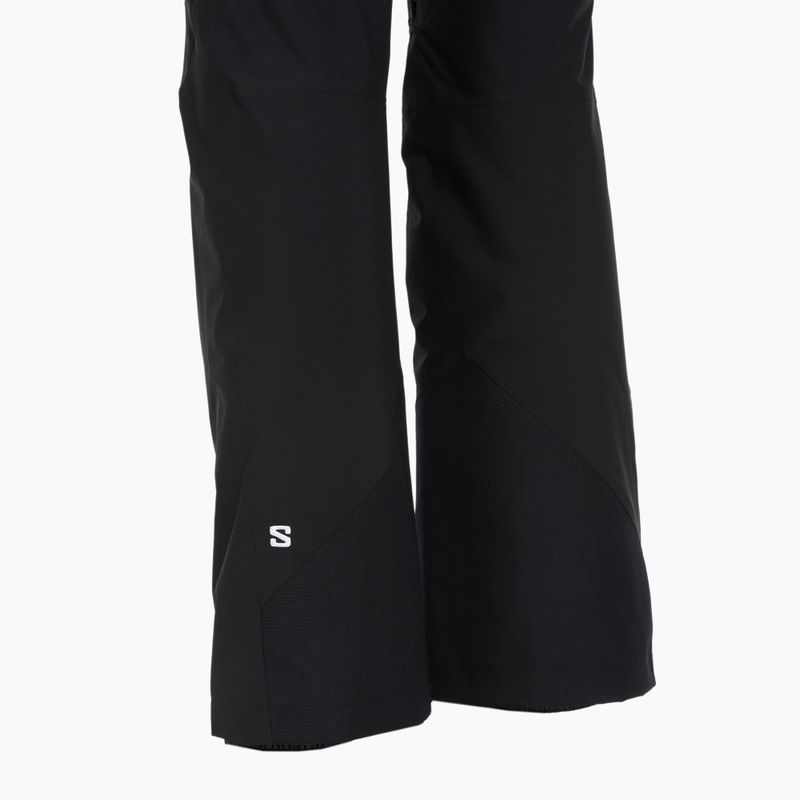 Spodnie narciarskie damskie Salomon Brilliant deep black 4