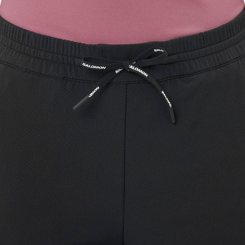 Spodnie do biegania damskie Salomon Shakeout Hexaflow Pants deep black 5