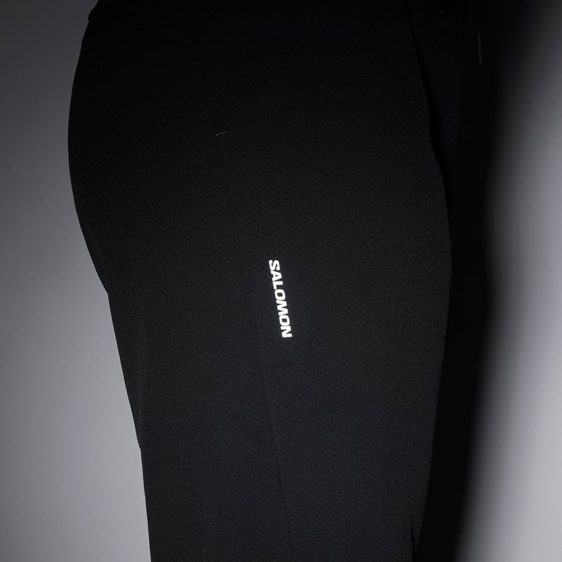 Spodnie do biegania damskie Salomon Shakeout Hexaflow Pants deep black 7