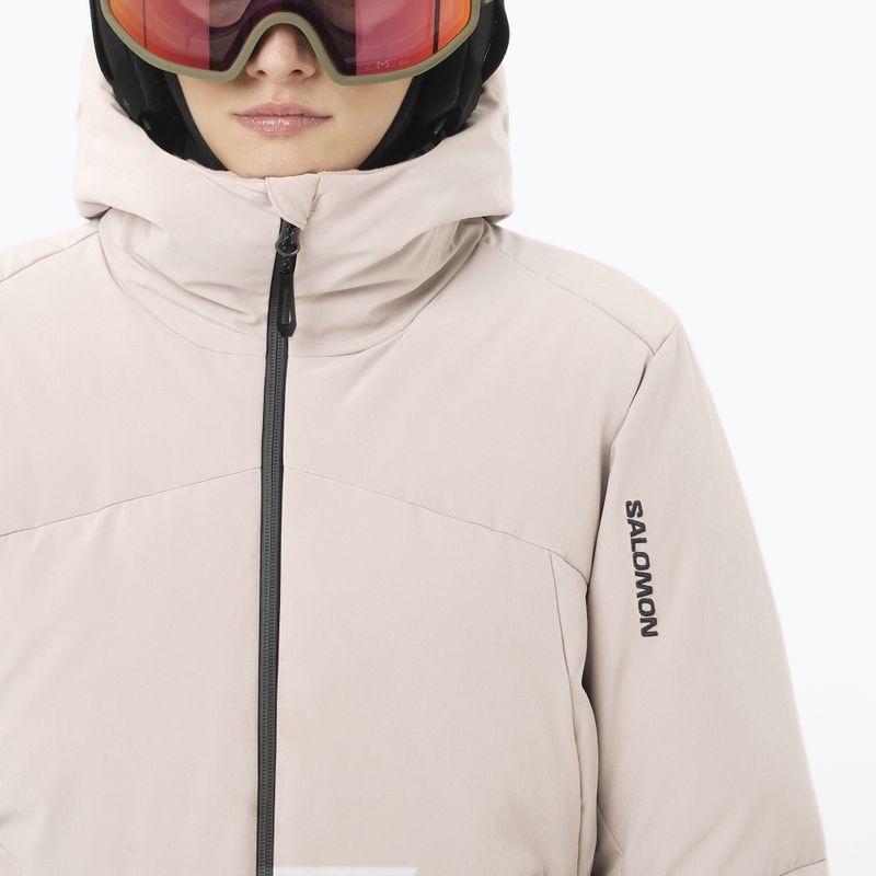 Kurtka ocieplana damska Salomon Alpenflow Down etherea 3