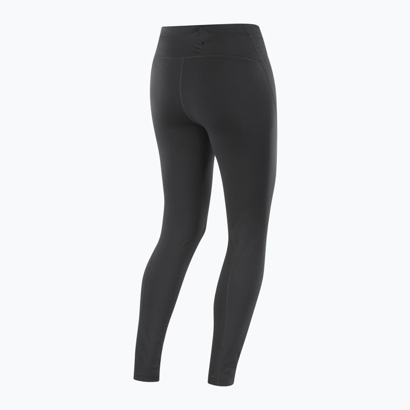 Legginsy do biegania damskie Salomon Shakeout Core Warm deep black 6