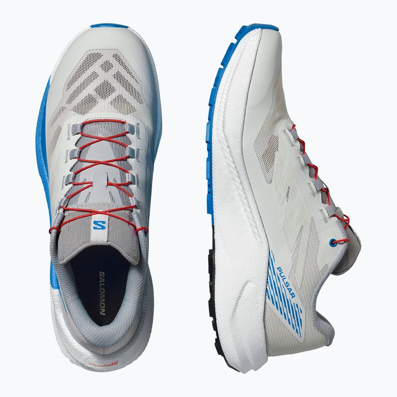 Buty do biegania męskie Salomon Pulsar lunar rock/white/french blue 8