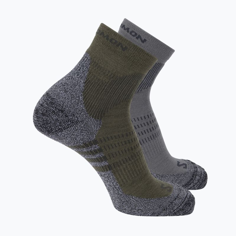 Skarpety Salomon X Ultra Access Quarter 2 pary excalibur/olive night
