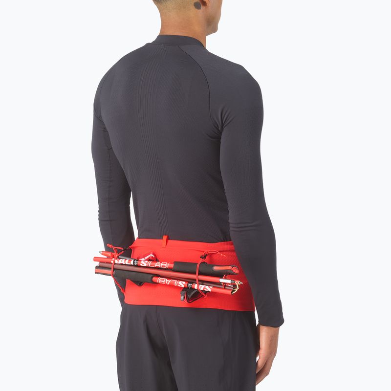 Pas do biegania Salomon ADV SKIN Seamless flame scarlet/white 4