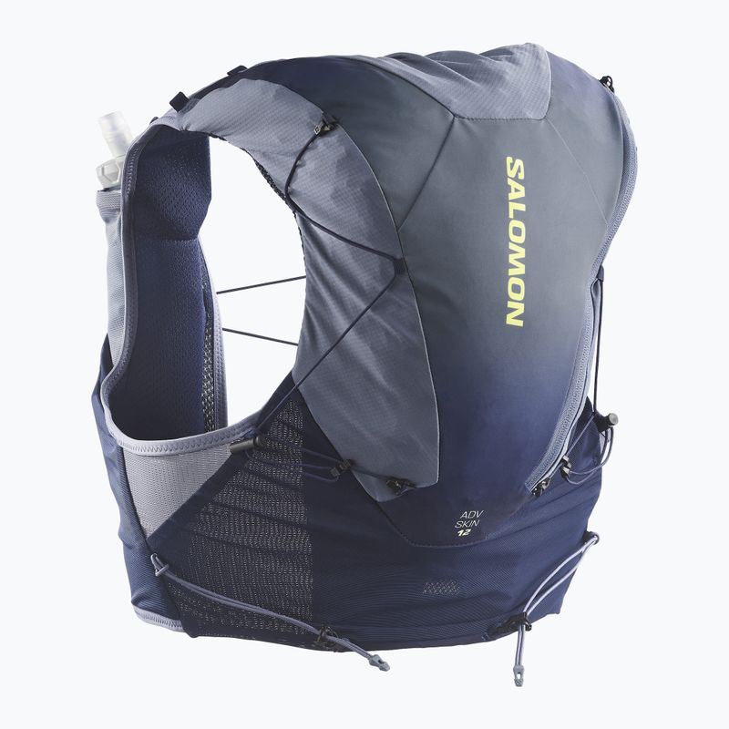 Kamizelka do biegania Salomon ADV SKIN 12 Gradient Set martime blue/gray 2
