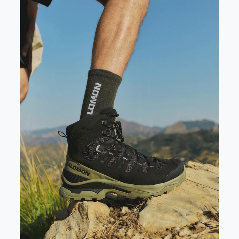 Buty trekkingowe męskie Salomon Quest 5 GTX black/dlicgr/black 9