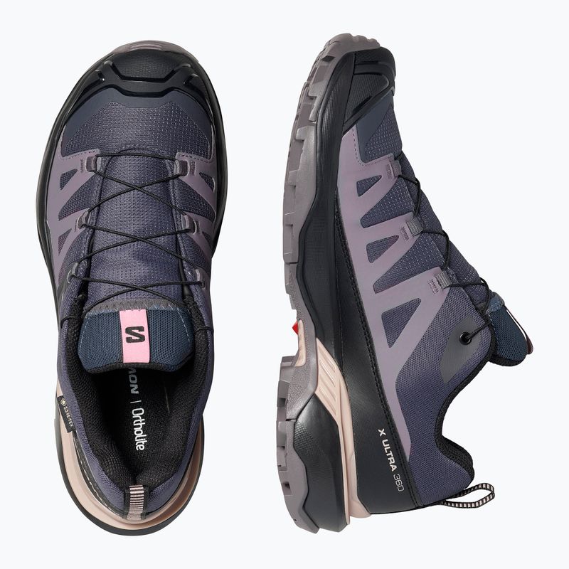 Buty trekkingowe damskie Salomon X Ultra 360 GTX nine iron/excalibur 12