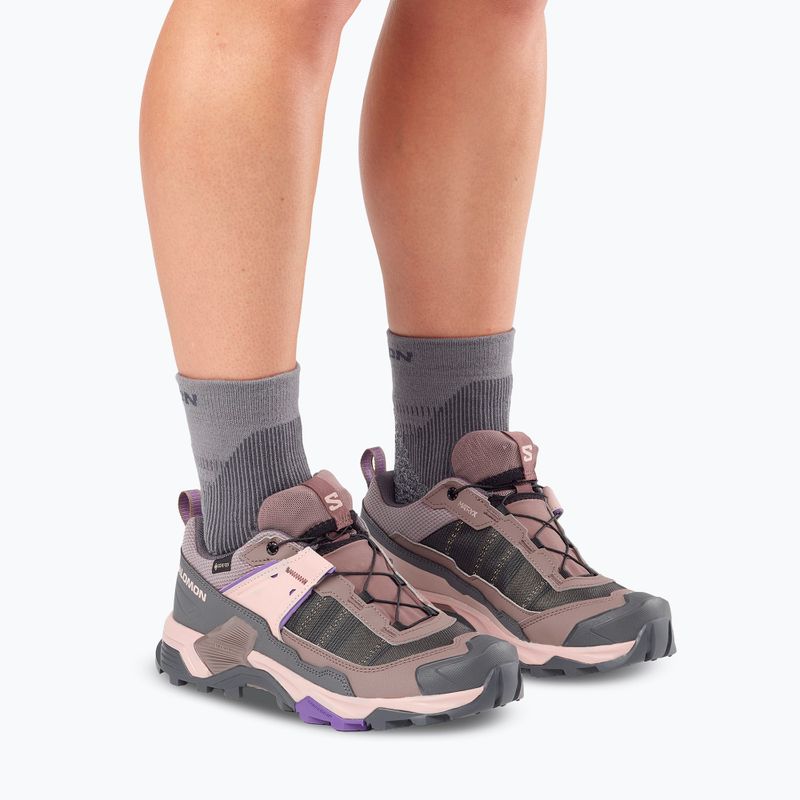 Buty trekkingowe damskie Salomon X ULTRA 5 GTX iron/shadow/deep black 14