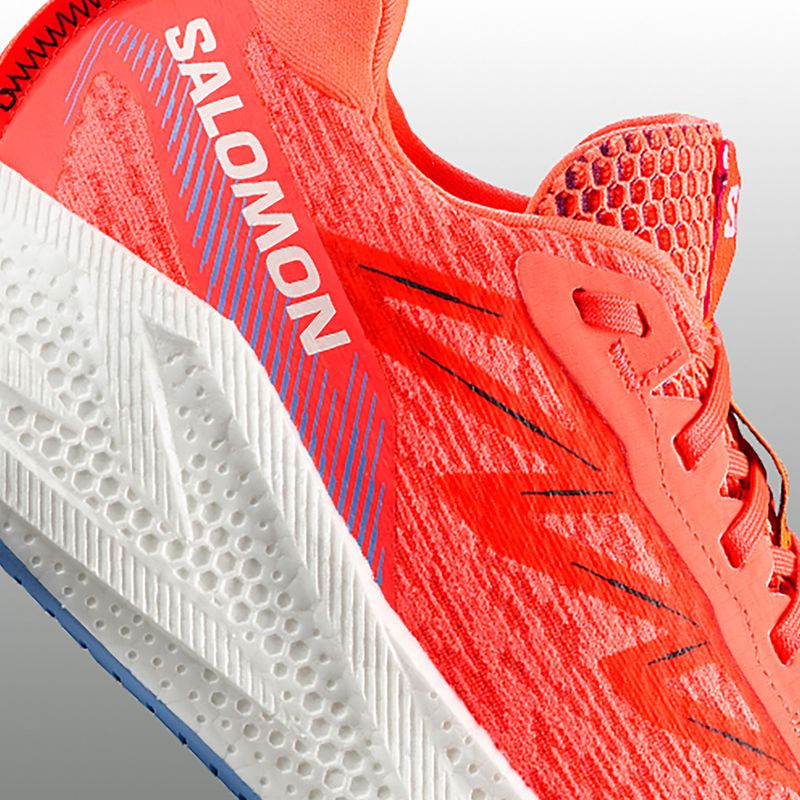 Buty do biegania męskie Salomon Aero Glide 4 neon flame/white/persia 8