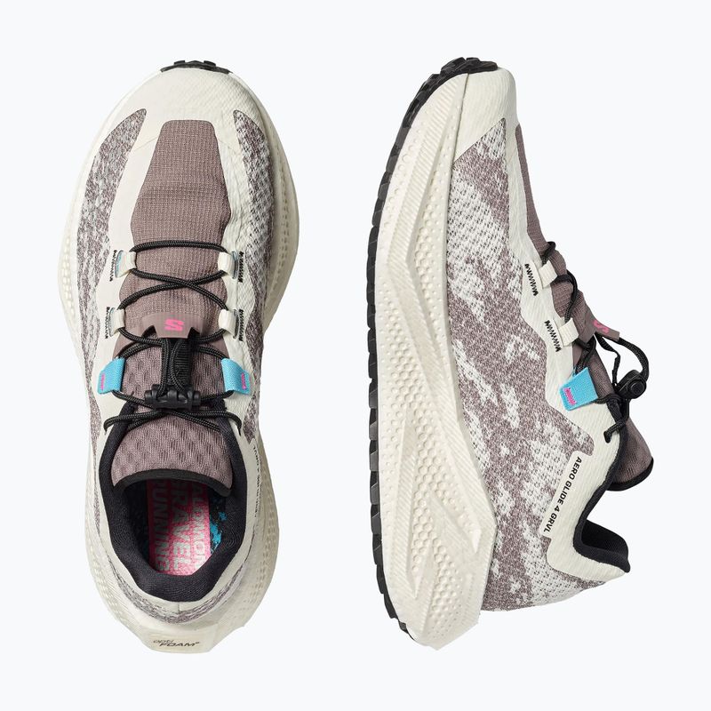 Buty do biegania męskie Salomon Aero Glide 4 GRVL vanilla ice/black/iron 7