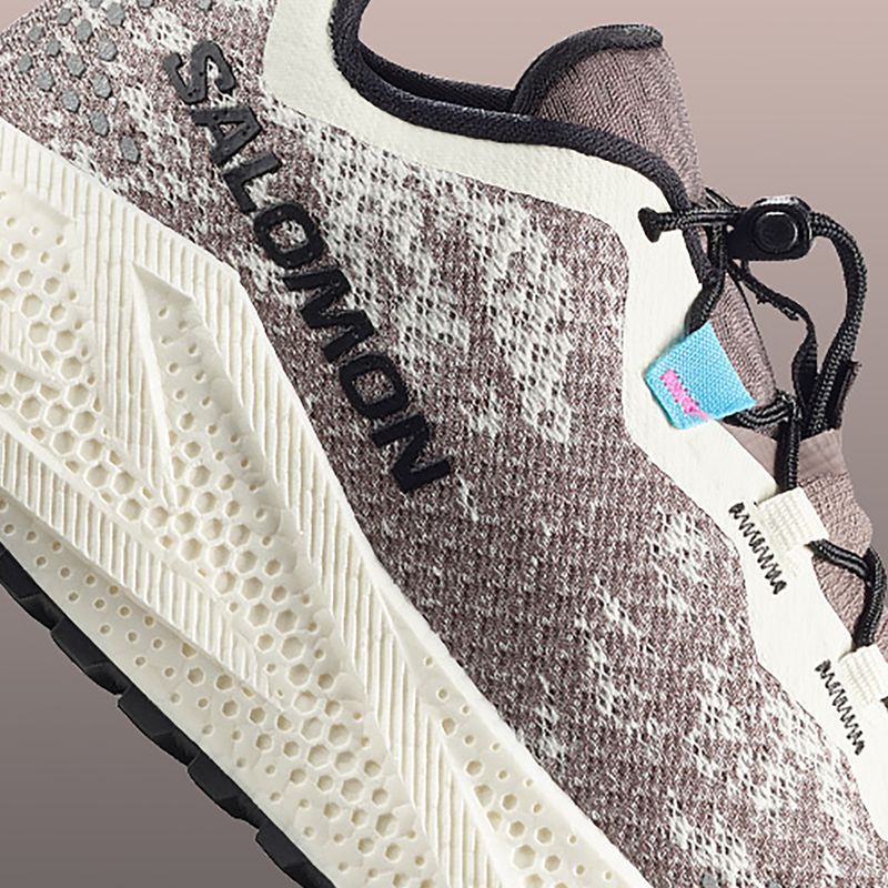 Buty do biegania damskie Salomon Aero Glide 4 GRVL vanilla ice/black iron 4