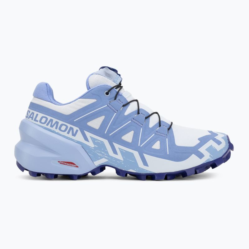 Buty do biegania damskie Salomon Speedcross 6 burro/sunny lime/almond cream 2