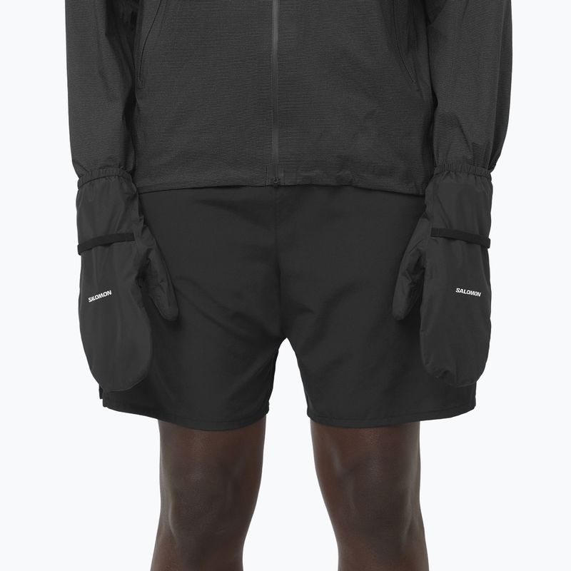 Rękawiczki do biegania Salomon Bonatti Pro WP Mitten deep black 5
