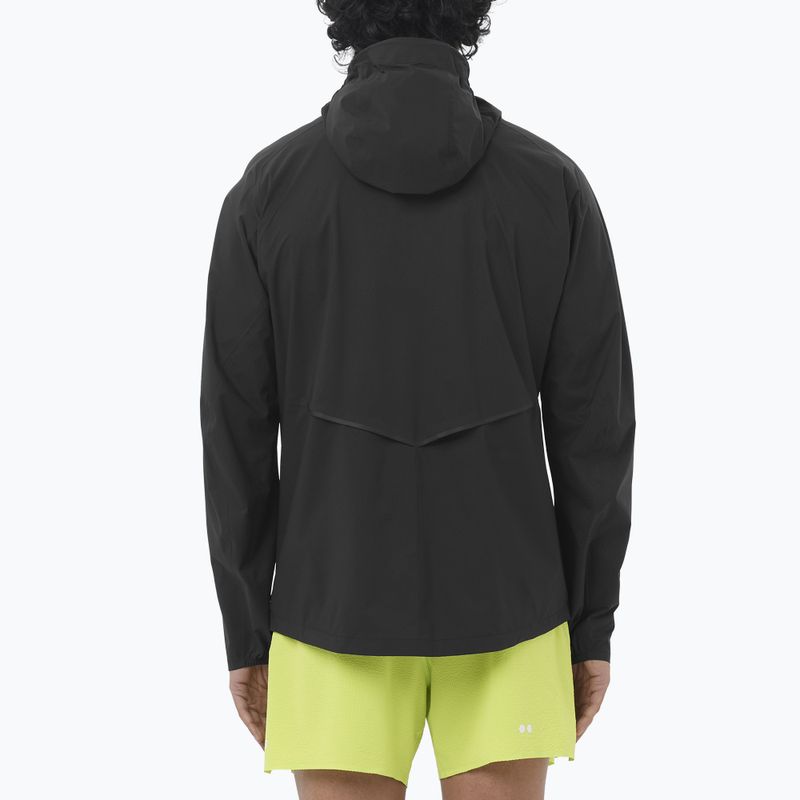 Kurtka do biegania męska Salomon Bonatti Waterproof dee black 2