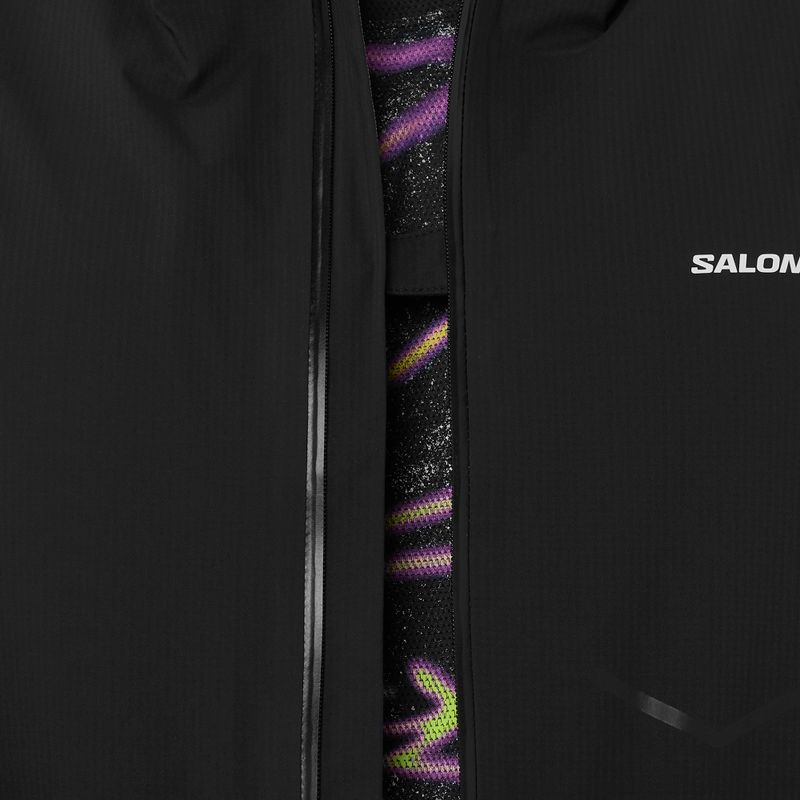 Kurtka do biegania męska Salomon Bonatti Waterproof dee black 4