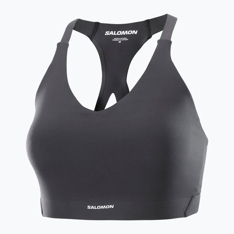 Biustonosz treningowy Salomon Shakeout Bliss deep black