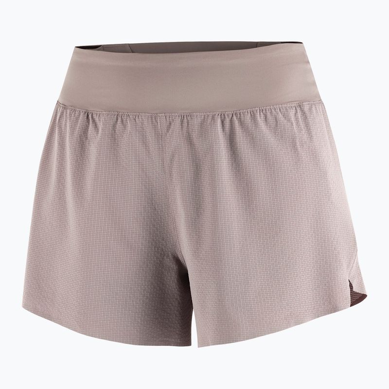 Spodenki do biegania damskie Salomon Sense Aero Stow 4" iron 6