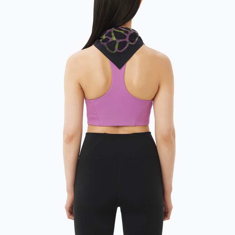 Biustonosz treningowy Salomon SHAKEout Core iris orchid 4
