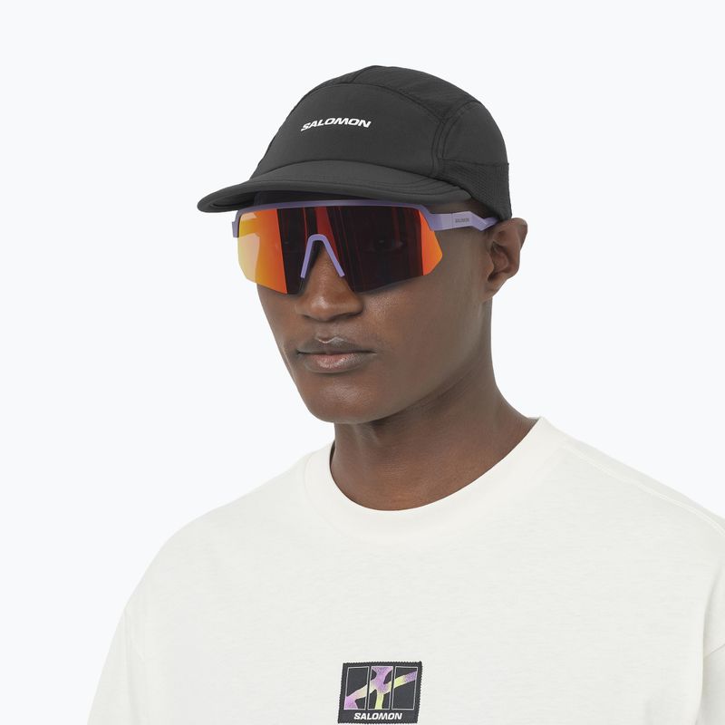 Czapka z daszkiem Salomon Sense Aero deep black 8