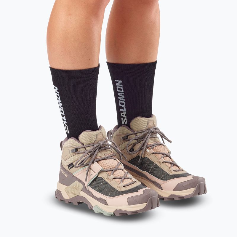 Buty trekkingowe damskie Salomon X Ultra 5 MID GTX iron/dsrtan/gre 8