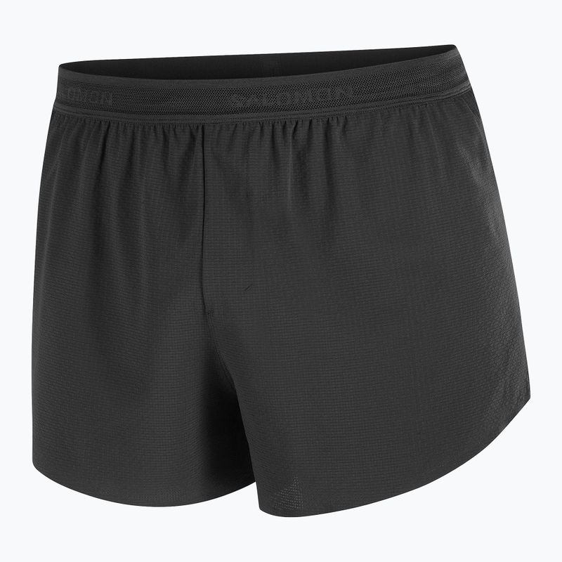 Spodenki do biegania męskie Salomon Aero SPLT 3" deep black 6