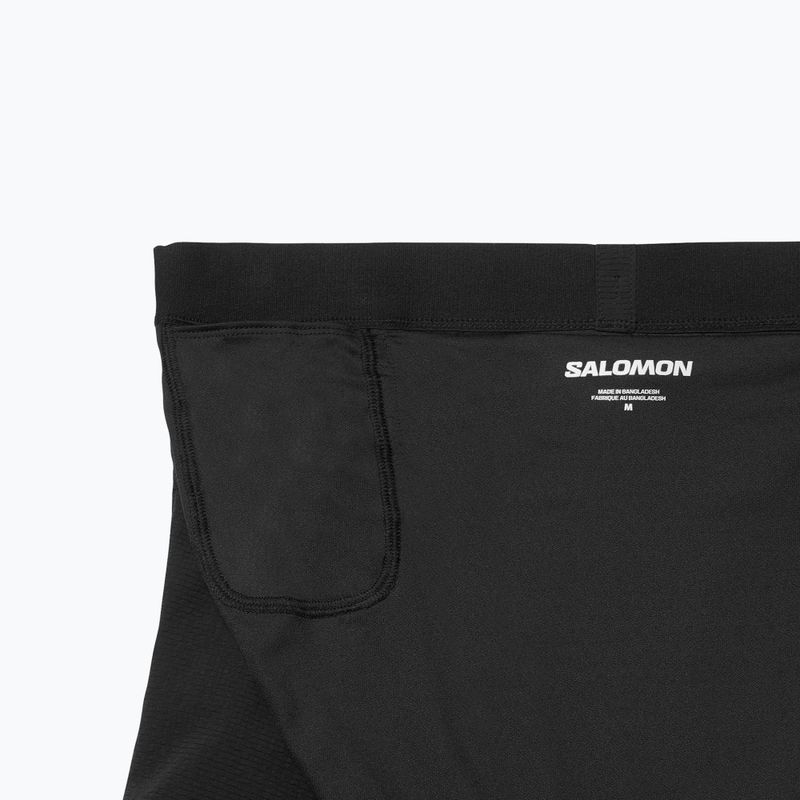 Spodenki do biegania męskie Salomon Aero SPLT 3" deep black 7