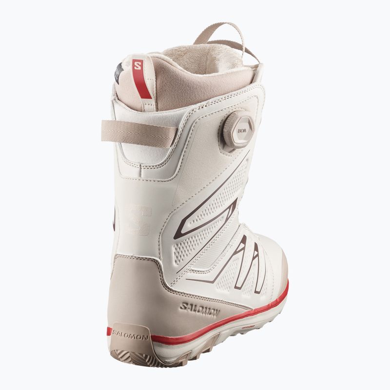 Buty snowboardowe damskie Salomon Ivy Boa SJ Boa W almond milk/white pepper/haute red 3