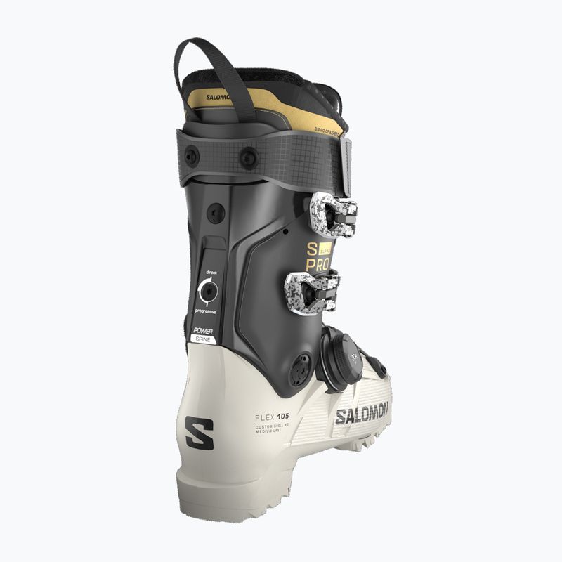 Buty narciarskie damskie Salomon S/PRO Supra S Boa 105 W gray aurora/black/gold met 2