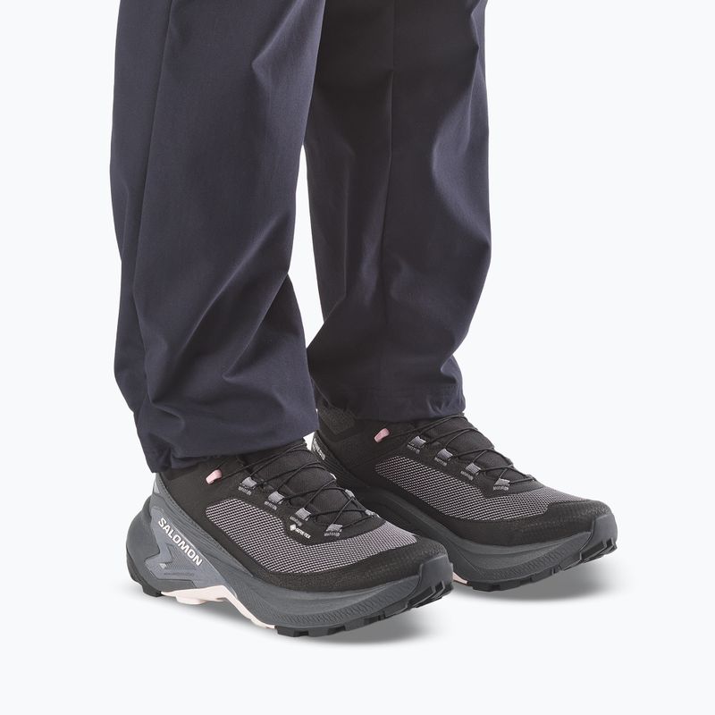 Buty turystyczne damskie Salomon Genesis Mid GTX black/dawn pink 12