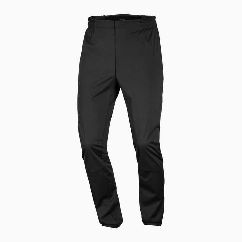Spodnie do biegania męskie Salomon Sense Softshell Pants deep black 8