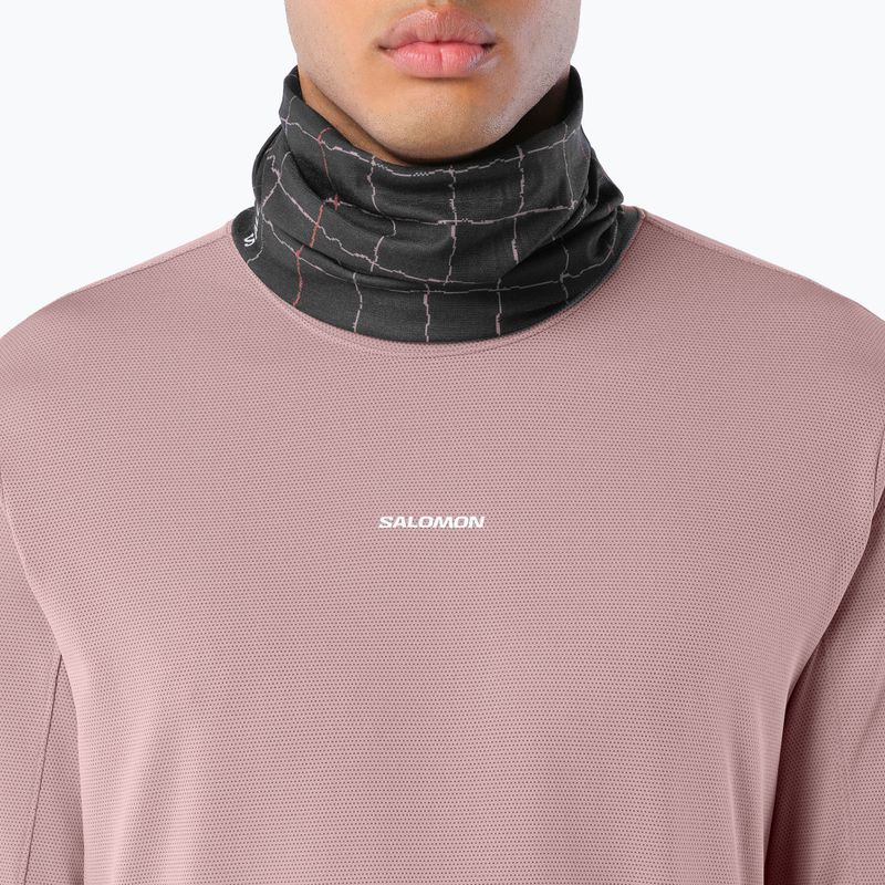 Longsleeve do biegania męski Salomon Shakeout Core LS Tee antler 3