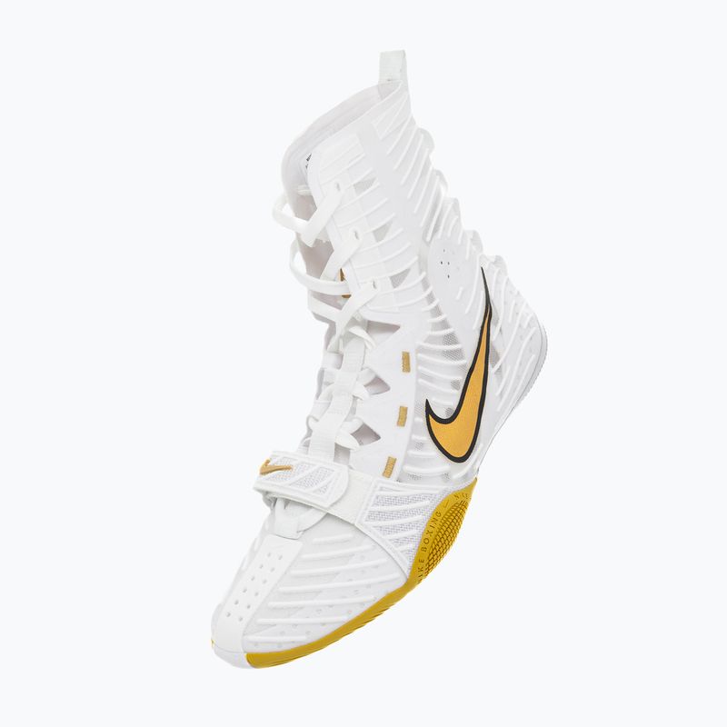 Buty bokserskie Nike HyperKo 3 white/metallic gold 14