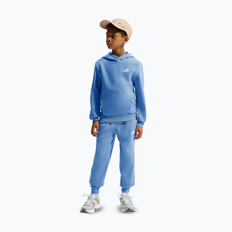 Bluza dziecięca Nike Sportswear Club Fleece university blue/white 7