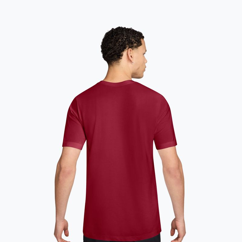 Koszulka męska Nike Dri-Fit Running team crimson/light crimson 2