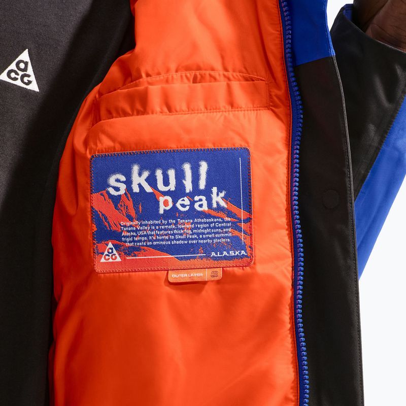 Kurtka piłkarska męska Nike Inter Milan SE Skull Peak Storm-FIT hyper blue/black/safety orange 8