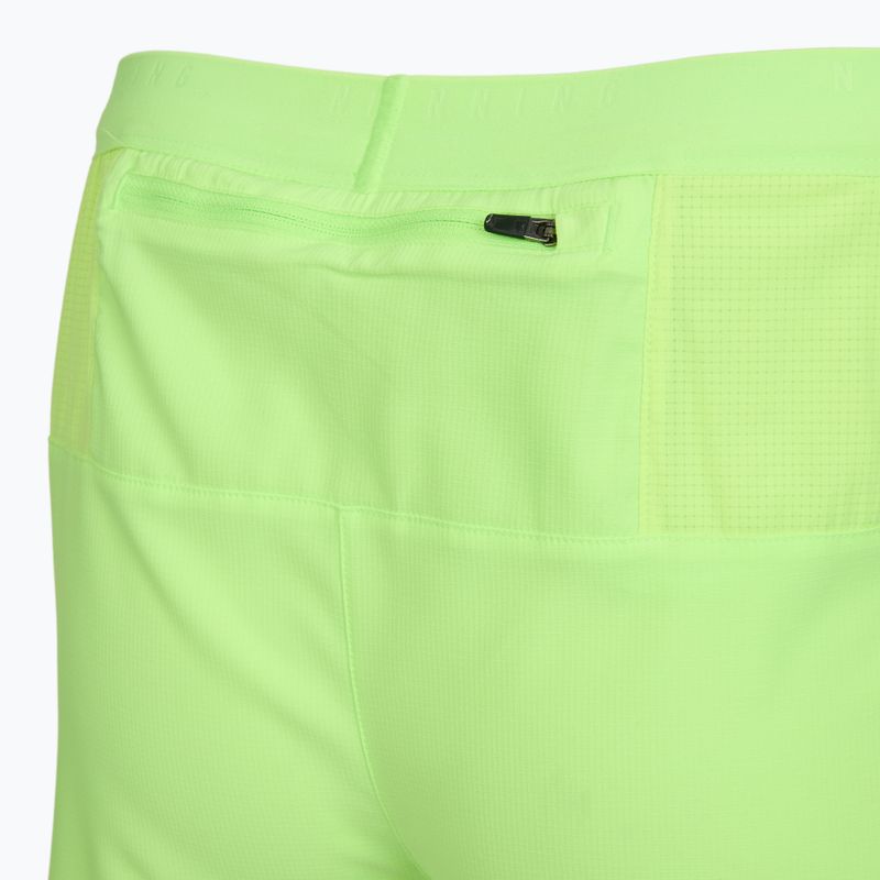 Spodenki do biegania męskie Nike Stride Dri-Fit 2in1 7" lime blast 9