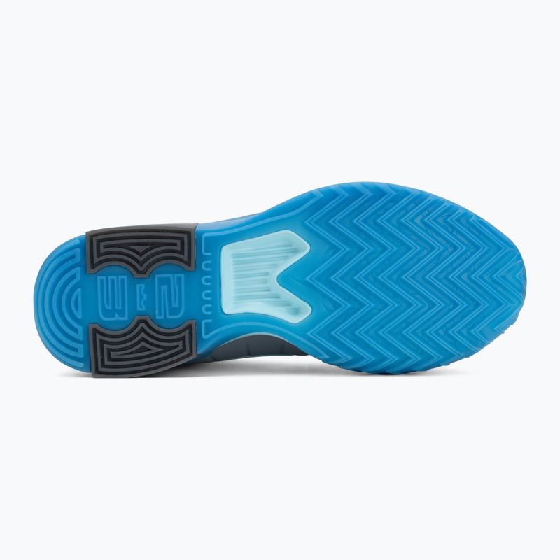 Buty do koszykówki męskie Nike LeBron Witness 9 cool grey/glacier ice/aurora blue 4
