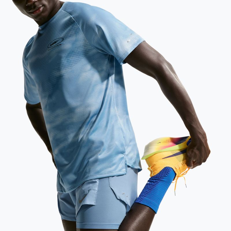 Spodenki do biegania męskie Nike Stride Dri-Fit Hybrid 5" work blue 4