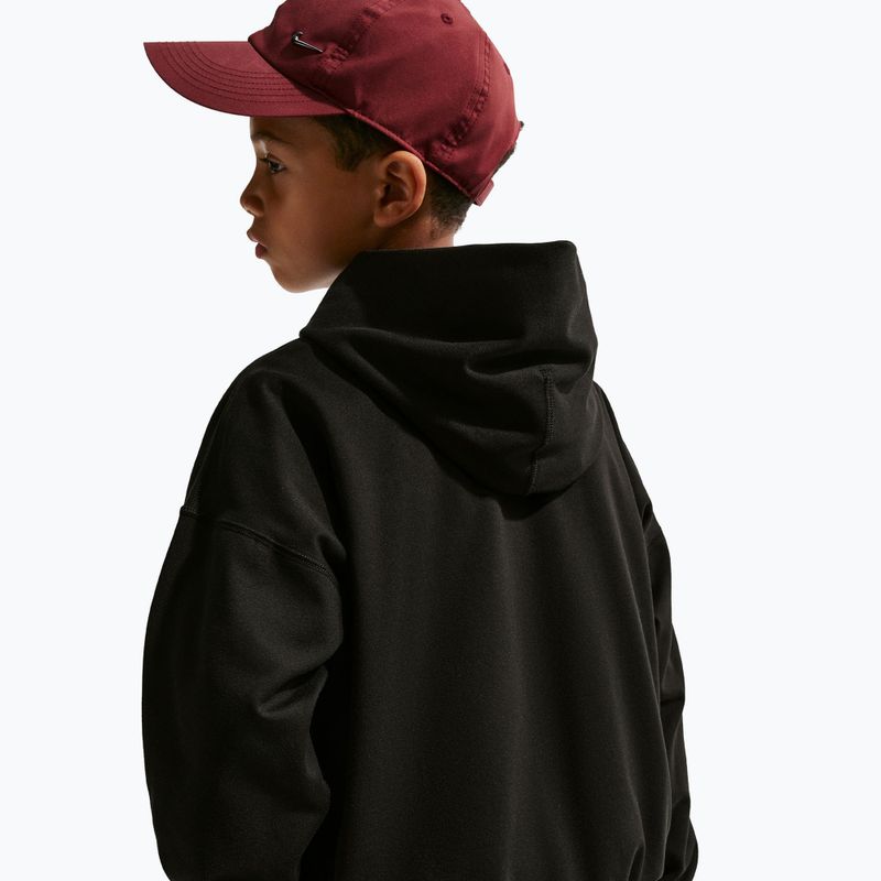 Bluza dziecięca Nike Pro Dri-Fit Pullover Hoodie black/white 5