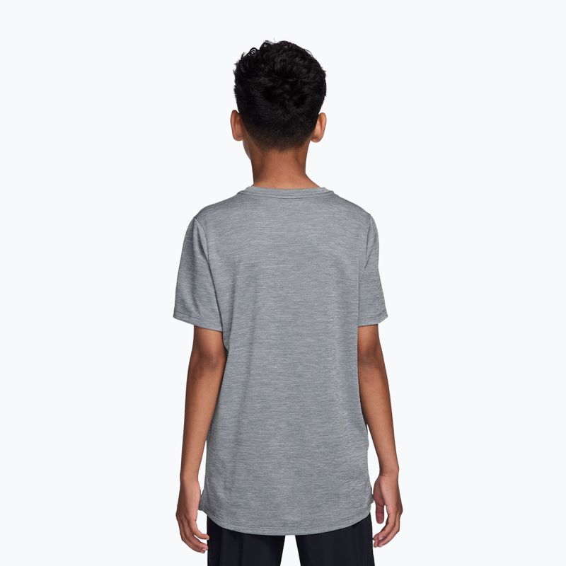Koszulka dziecięca Nike Miler smoke grey/heather 2