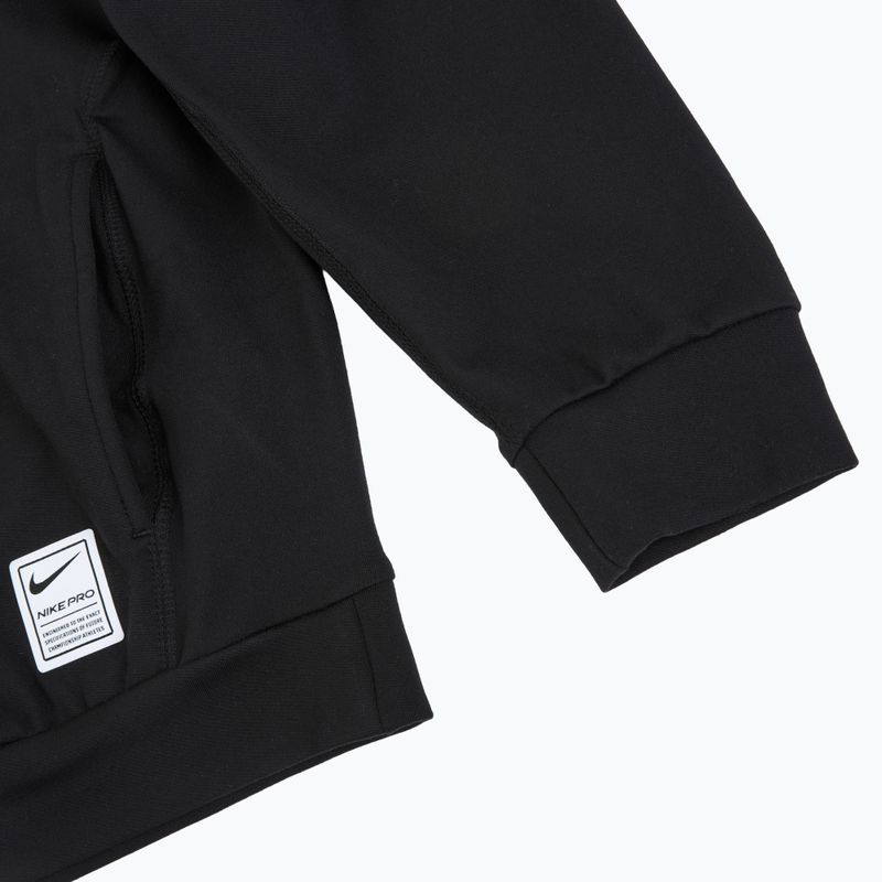 Bluza dziecięca Nike Pro Dri-Fit Pullover Hoodie black/white 11