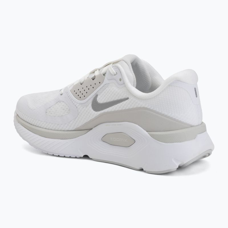 Buty do biegania damskie Nike Structure Plus white/photon dust/metallic silver 3