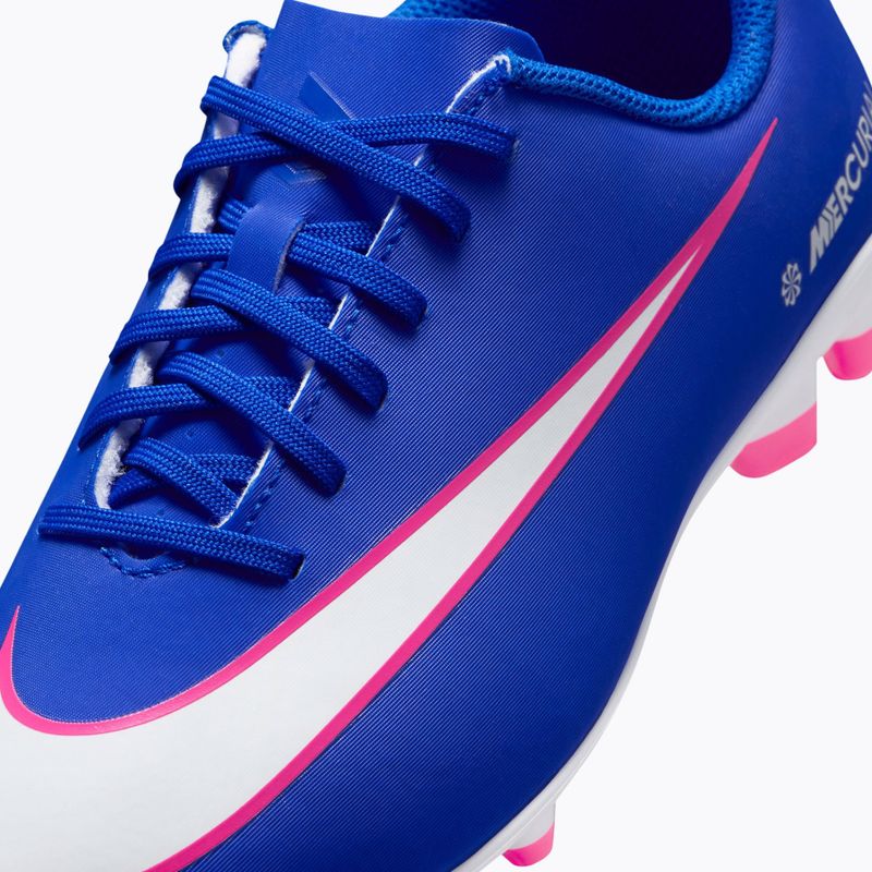 Buty piłkarskie dziecięce Nike Mercurial Vapor 16 Club FG/MG racer blue/white 8