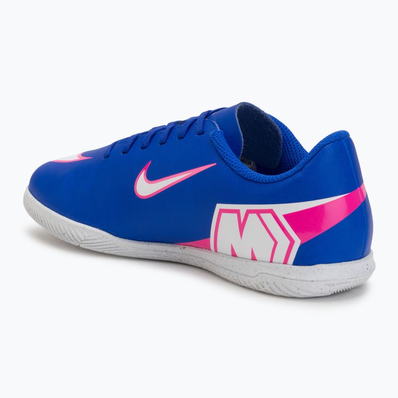 Buty piłkarskie dziecięce Nike Mercurial Vapor 16 Club IC racer blue/white 3